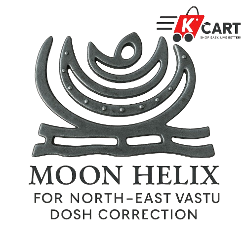 Premium Aluminum Moon Helix – Ultimate North-East Vastu Dosh Remedy!
